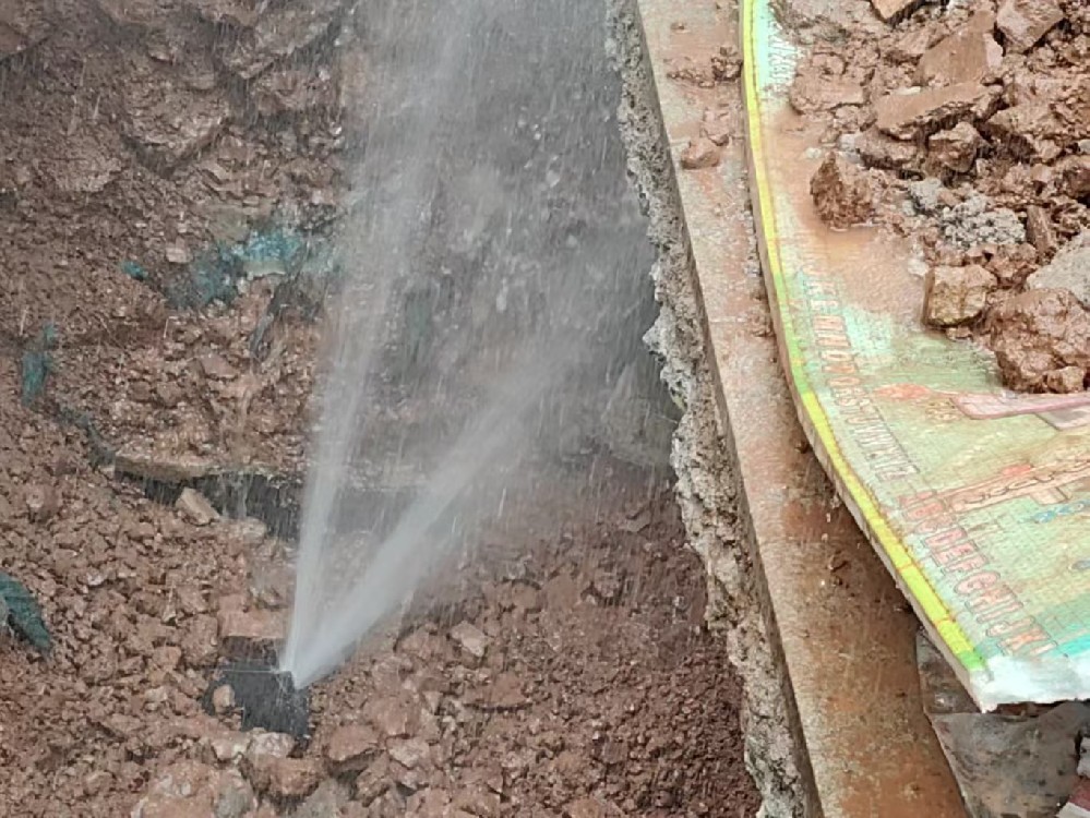 消防水管漏水检测定点开挖—张掖